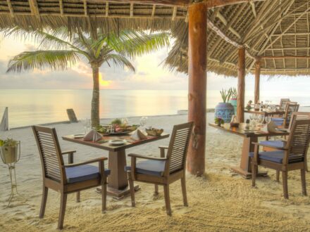 Beachrestaurant Bluebay Beach Hotel Sansibar